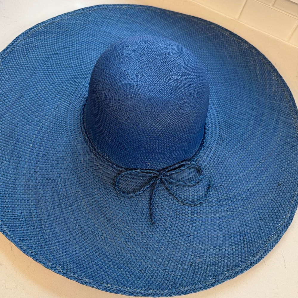 Elegant Blue Sun Hat